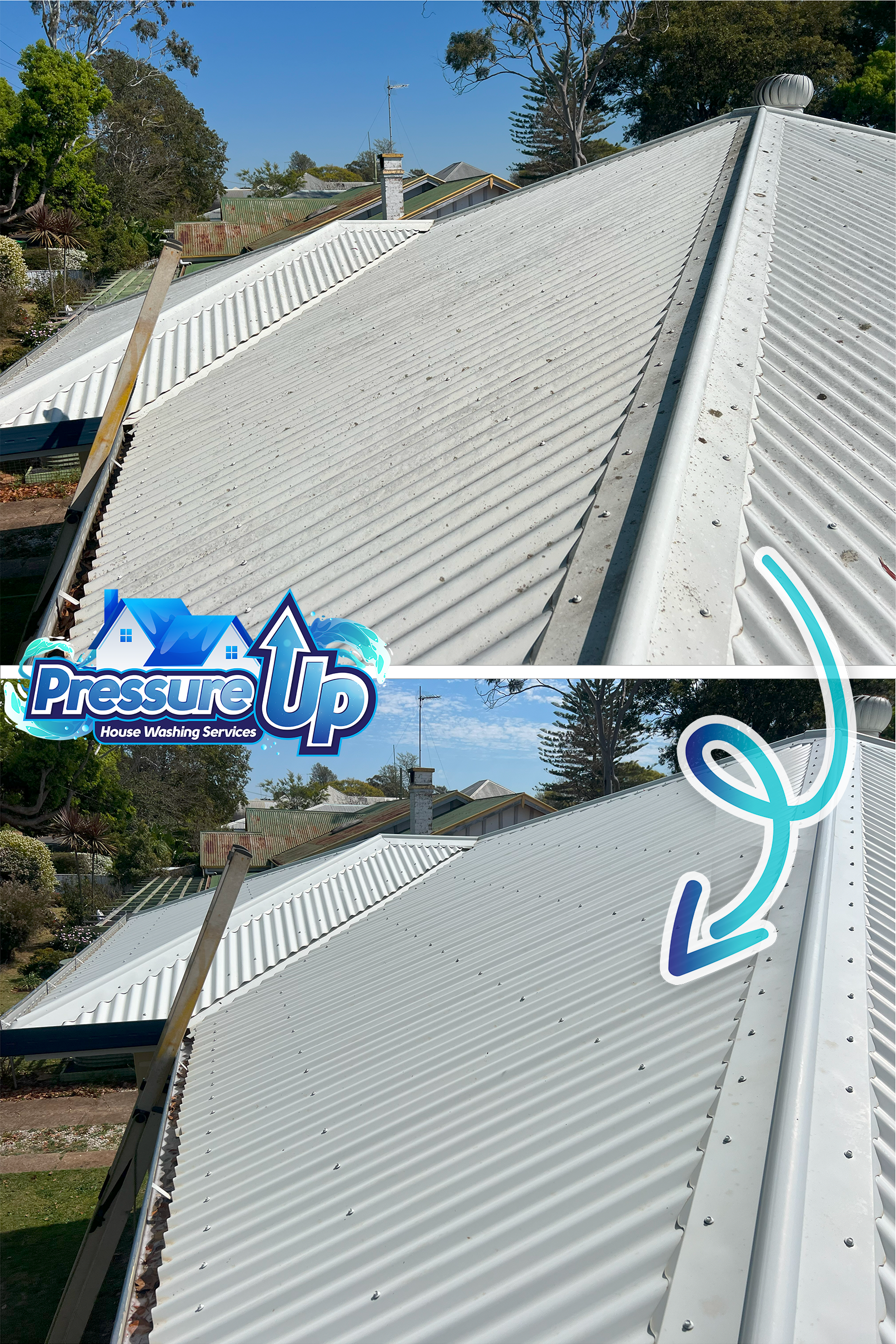 WOAH! This Newtown, Queensland Roof Clean Was AMAZING!!!